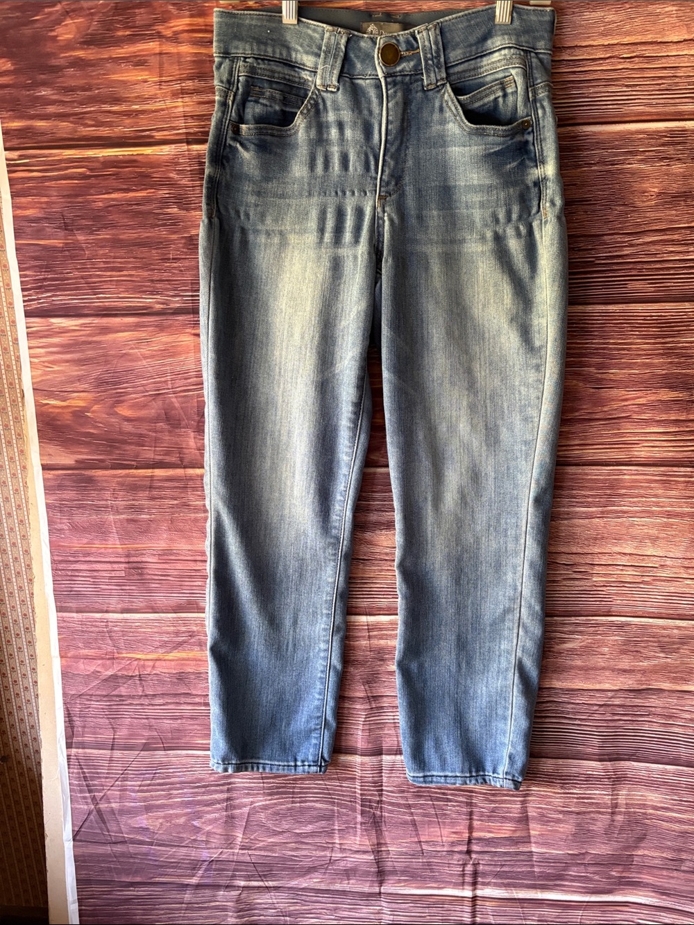 Democracy Women's Light Blue Straight Leg Jeans